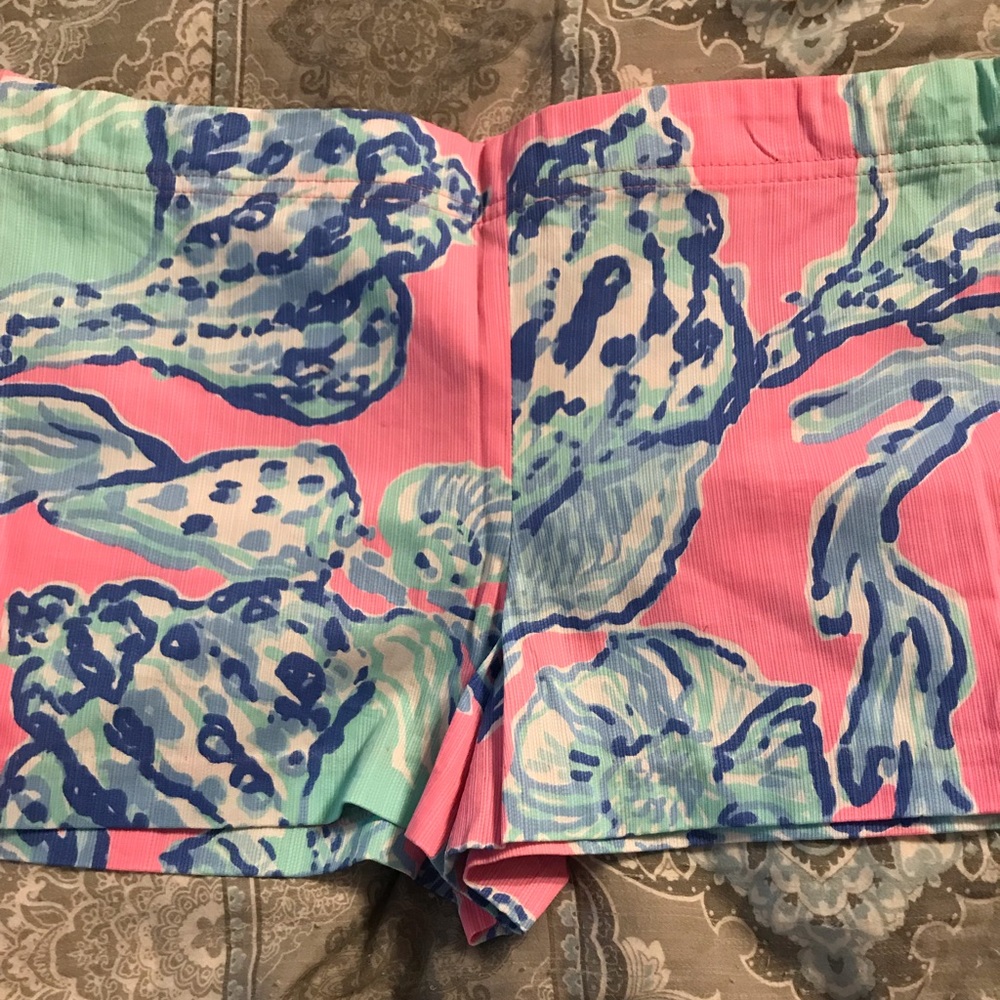 Lilly Pulitzer girls 14 Barefoot Princess  shorts